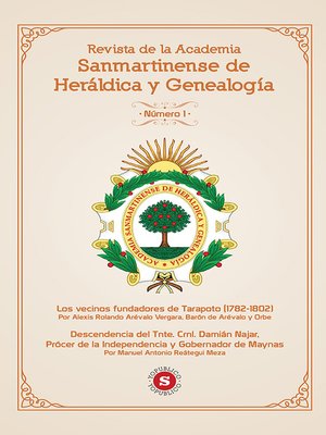 cover image of Revista de la Academia Sanmartinense de Heráldica y Genealogía N° 1